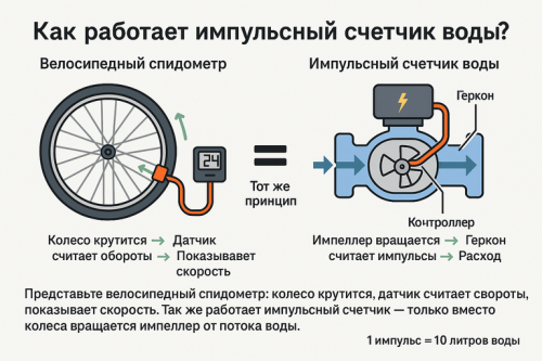 Счетчики воды с импульсным выходом: полное руководство по автоматическому учету воды