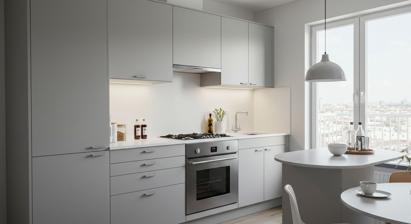 Встроенная техника для маленькой кухни