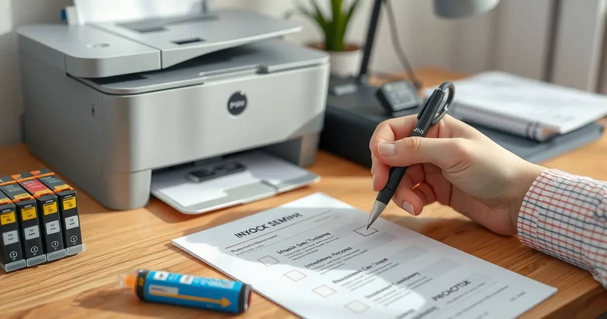 Чек-лист внедрения мер и пример расчёта экономии печати картриджей