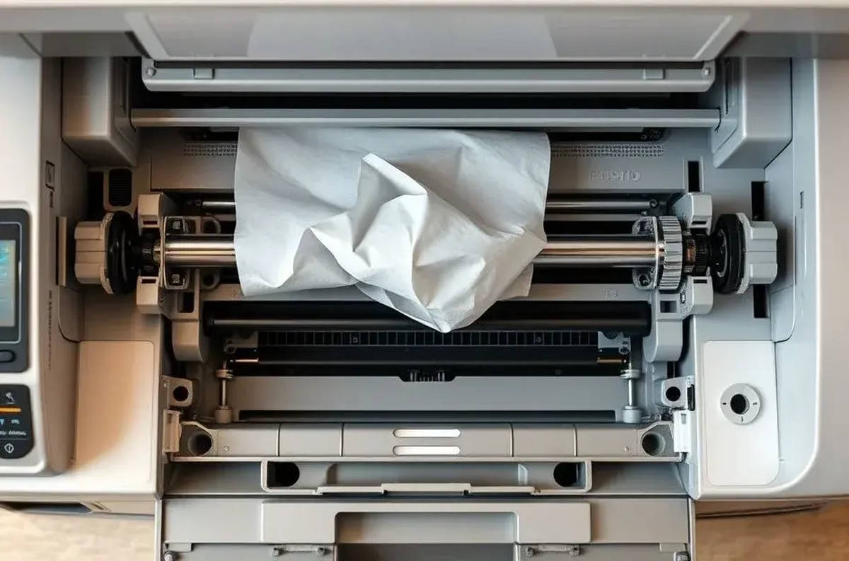 Частые засоры, пропуски строк и застревание бумаги