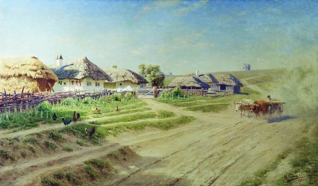 ULITA-UKRAINSKOI-DEREVNI.-1900..jpeg