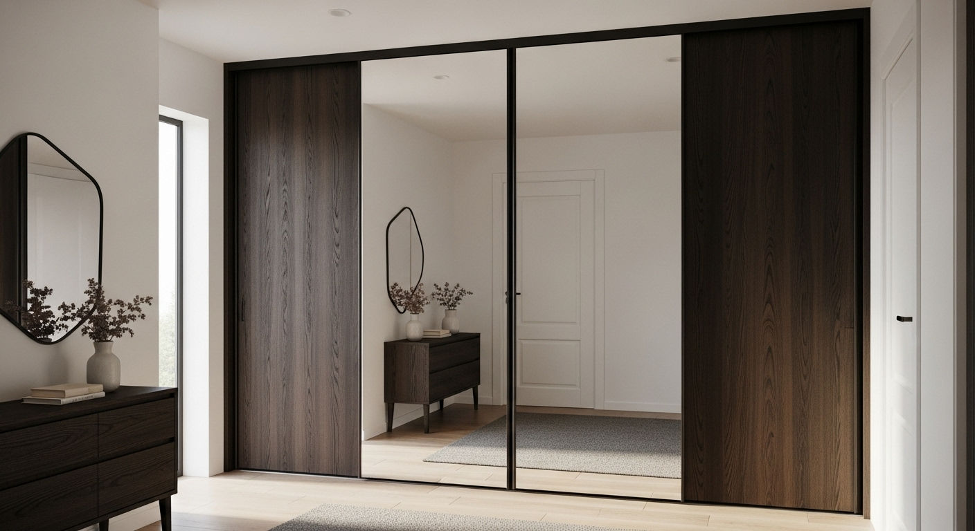 Пример плана БТИ с красными линиями, обозначающими незаконную перепланировку