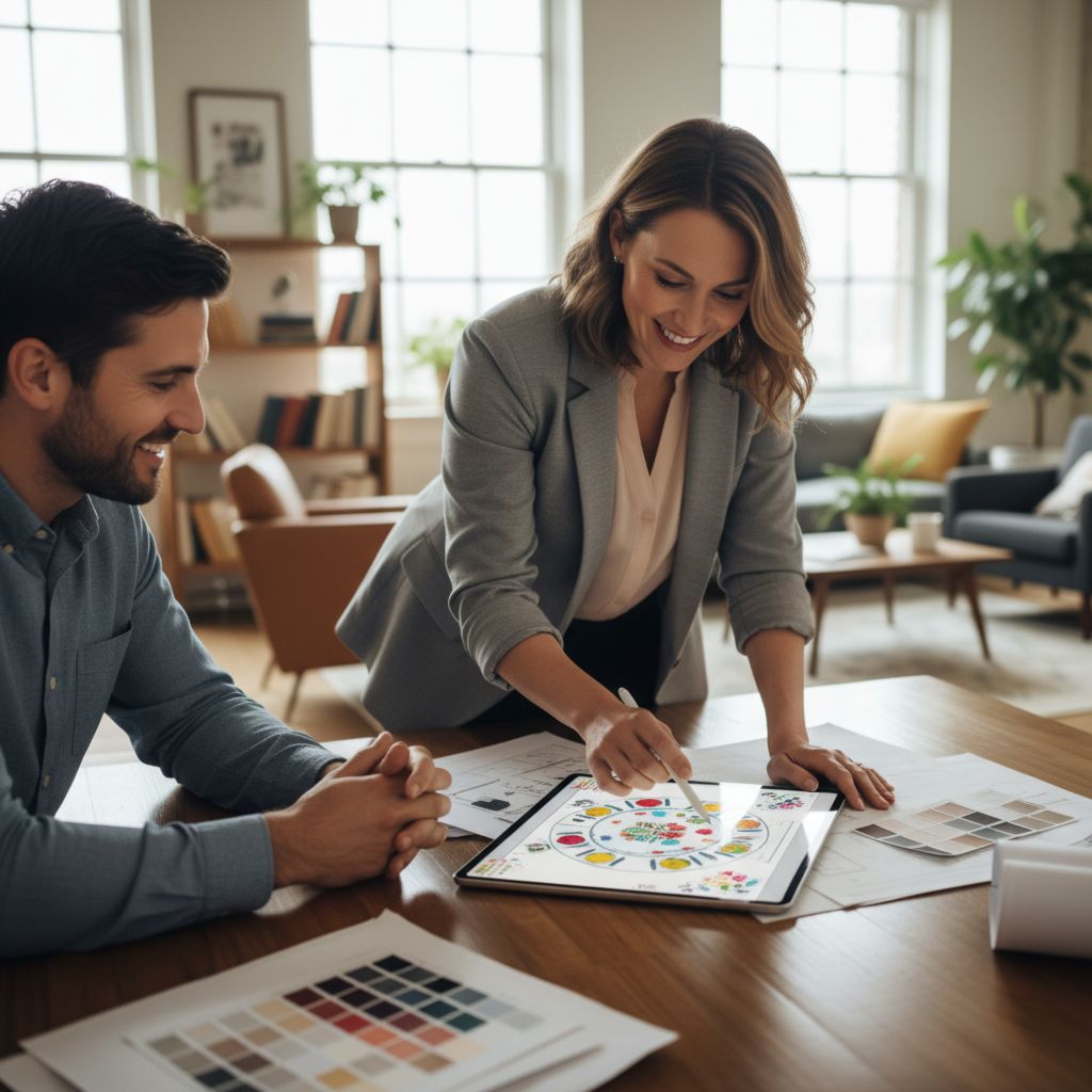 Консультант отвечает на часто задаваемые вопросы клиентов по поводу аренды столов и мебели для мероприятий.