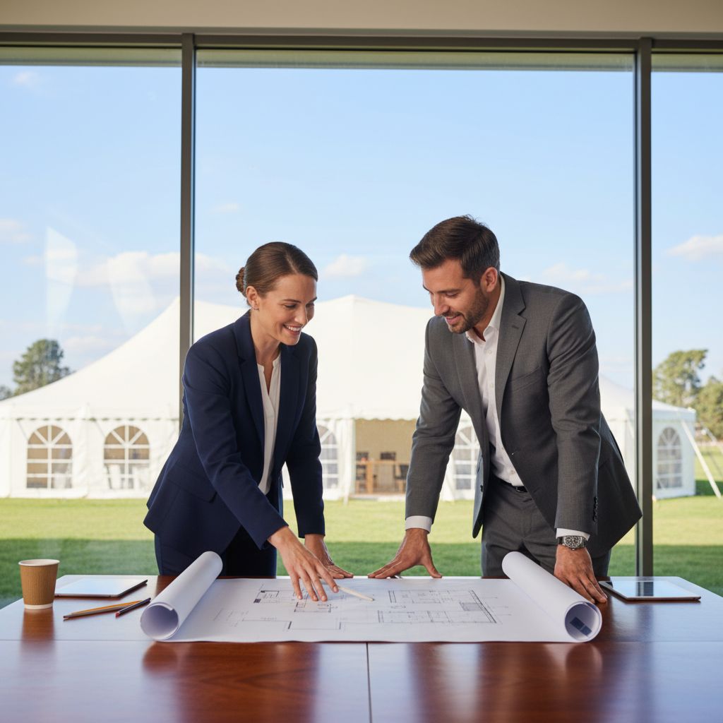 Эксперт отвечает на часто задаваемые вопросы клиентов по аренде шатра для мероприятия.