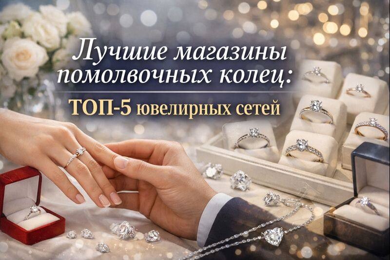 Лучшие магазины помолвочных колец: топ-5 ювелирных сетей